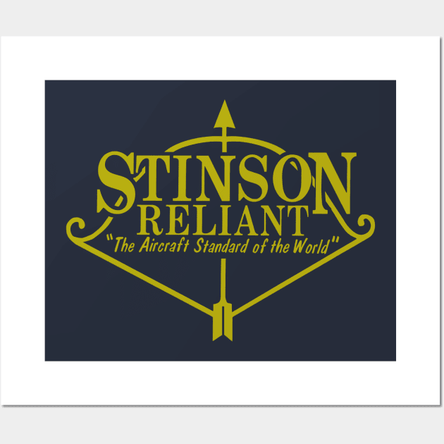 Stinson Reliant Wall Art by Midcenturydave